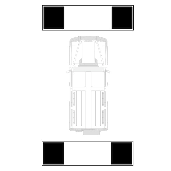 AVM Calibration Marker Sheet: Calibration Pad or Calibration Target Sheet for Ineos Grenadier