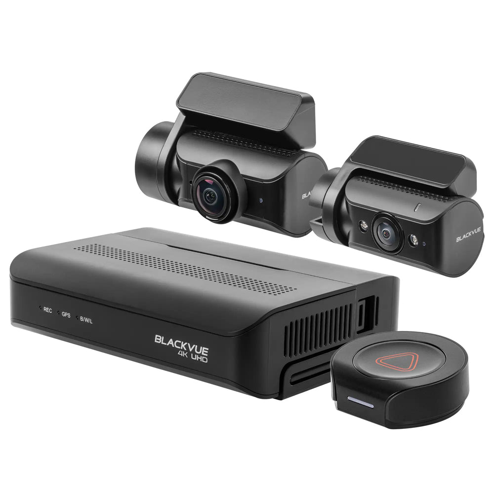 BlackVue DR970X Box-2CH IR Plus | 2 Channel Dash Cam | 4K UHD | FHD IR Cam | GPS & WiFi built-in