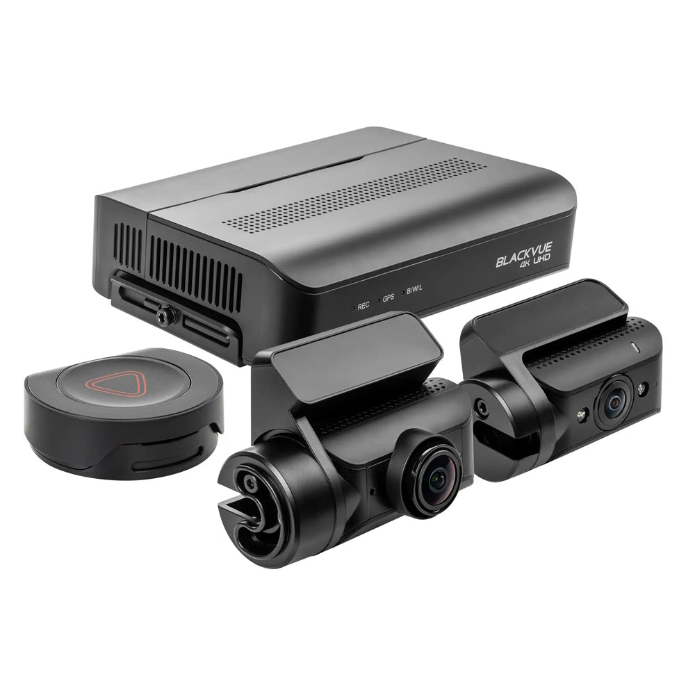BlackVue DR970X Box-2CH IR Plus | 2 Channel Dash Cam | 4K UHD | FHD IR Cam | GPS & WiFi built-in