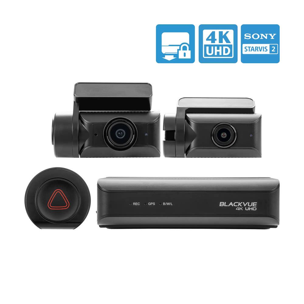 BlackVue DR970X Box-2CH Plus | 2 Channel Dash Cam | 4K UHD Front | FHD Rear | GPS & WiFi built-in