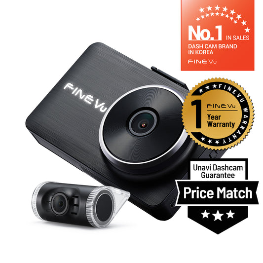 Mother's Day Sale: FineVu LX2000 | 2 Channel Dash Cam | Full HD | GPS Compatible | 32 GB SD Card