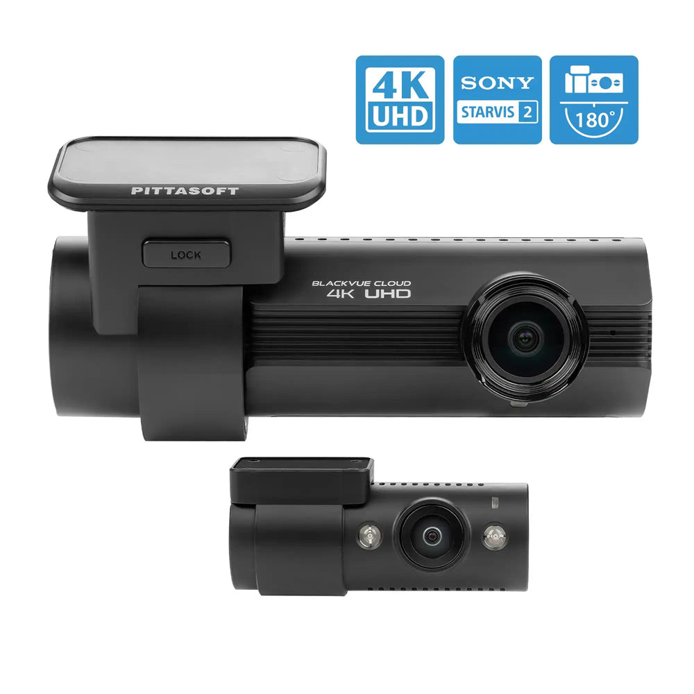 BlackVue DR970X-2CH IR Plus | 2 Channel Dash Cam | 4K UHD | FHD IR Cam | GPS & WiFi built-in