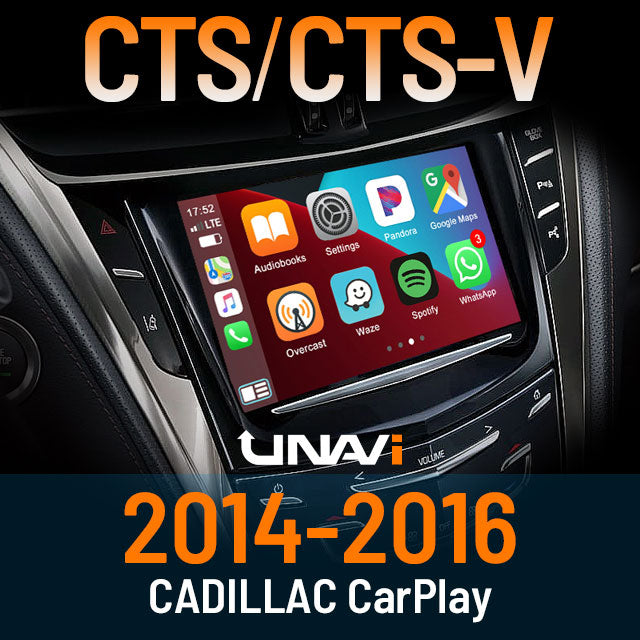 Mother's Day Sale | Apple CarPlay for 2014-2016 Cadillac CTS & CTS-V | Wireless & Wired | CarPlay & Android Auto Upgrade Module / Adapter