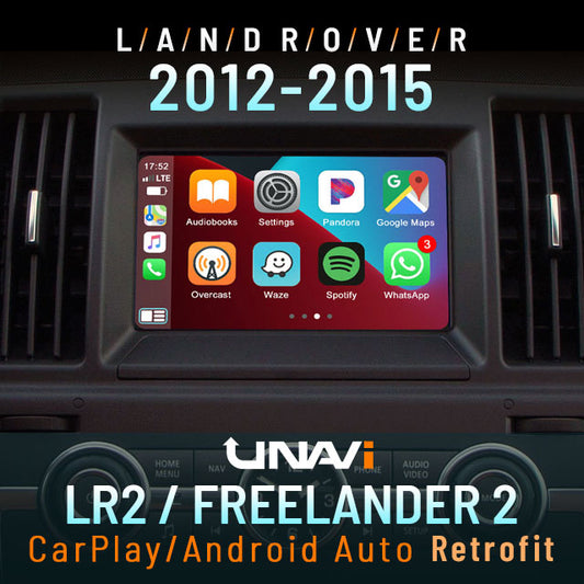 Memorial Day Sale: Apple CarPlay for Land Rover 2012-2015 LR2 | Wireless & Wired | CarPlay & Android Auto Upgrade Module / Adapter