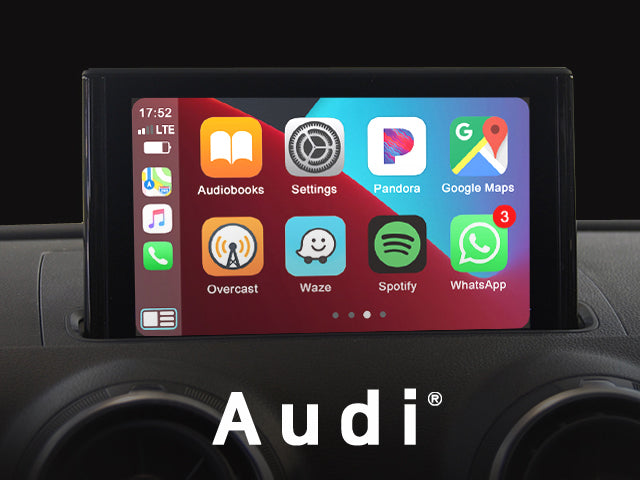 Mother's Day Sale: Apple CarPlay for AUDI A3 & S3 2013-2018 | Wireless & Wired | CarPlay & Android Auto Module Update
