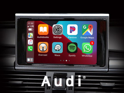Mother's Day Sale: Apple CarPlay for AUDI A6 & S6 2010-2018 | Wireless & Wired | CarPlay & Android Auto Module Update