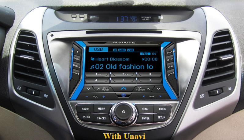 UNAVI Navigation for Hyundai Elantra - UNAVI USA, Inc.