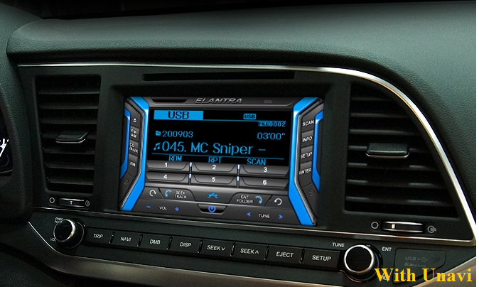 UNAVI Navigation for Hyundai Elantra - UNAVI USA, Inc.