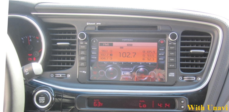UNAVI Navigation for Kia Optima - UNAVI USA, Inc.