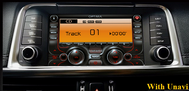 UNAVI Navigation for Kia Optima - UNAVI USA, Inc.