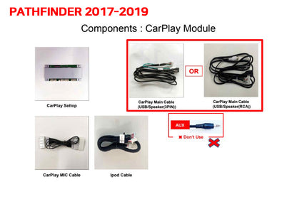 Mother's Day Sale: Apple CarPlay for Nissan Pathfinder 2013-2020 | Wired & Wireless | CarPlay & Android Auto Update Module