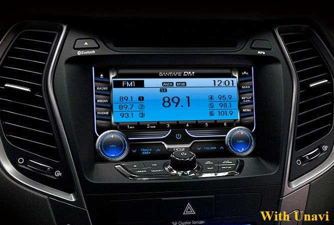 UNAVI Navigation for Hyundai Santa Fe - UNAVI USA, Inc.