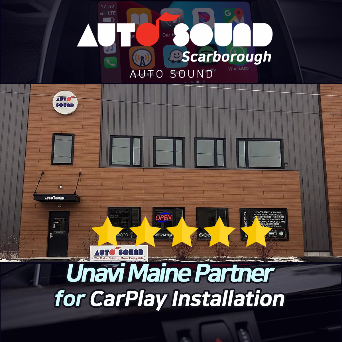 CarPlay Special Install fee* by Unavi Pro Installer