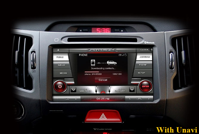 UNAVI Navigation for Kia Sportage - UNAVI USA, Inc.