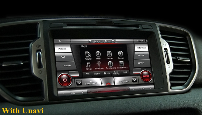 UNAVI Navigation for Kia Sportage - UNAVI USA, Inc.