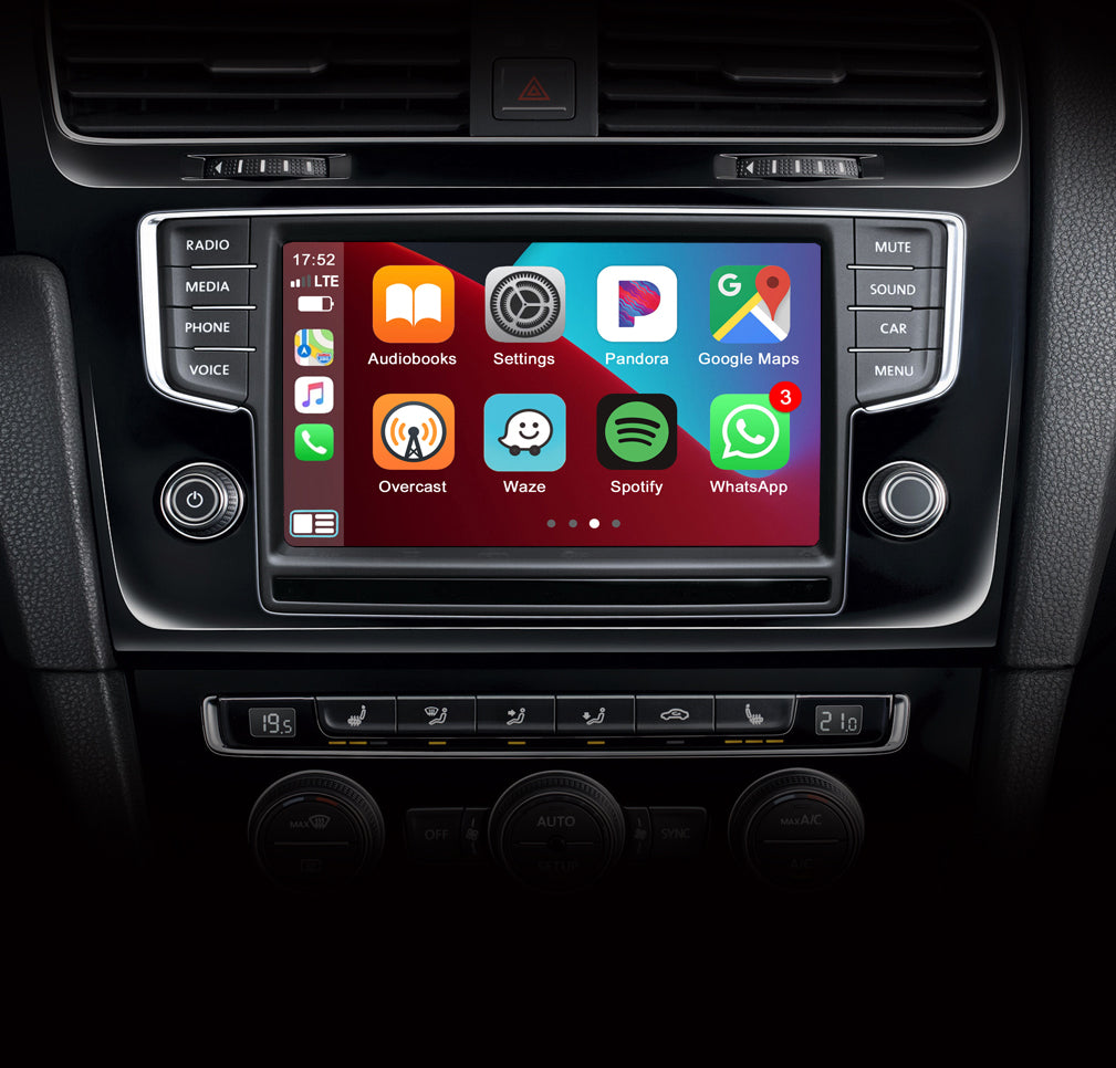 Tablette tactile Android 13.0 + Apple Carplay Volkswagen Golf VII