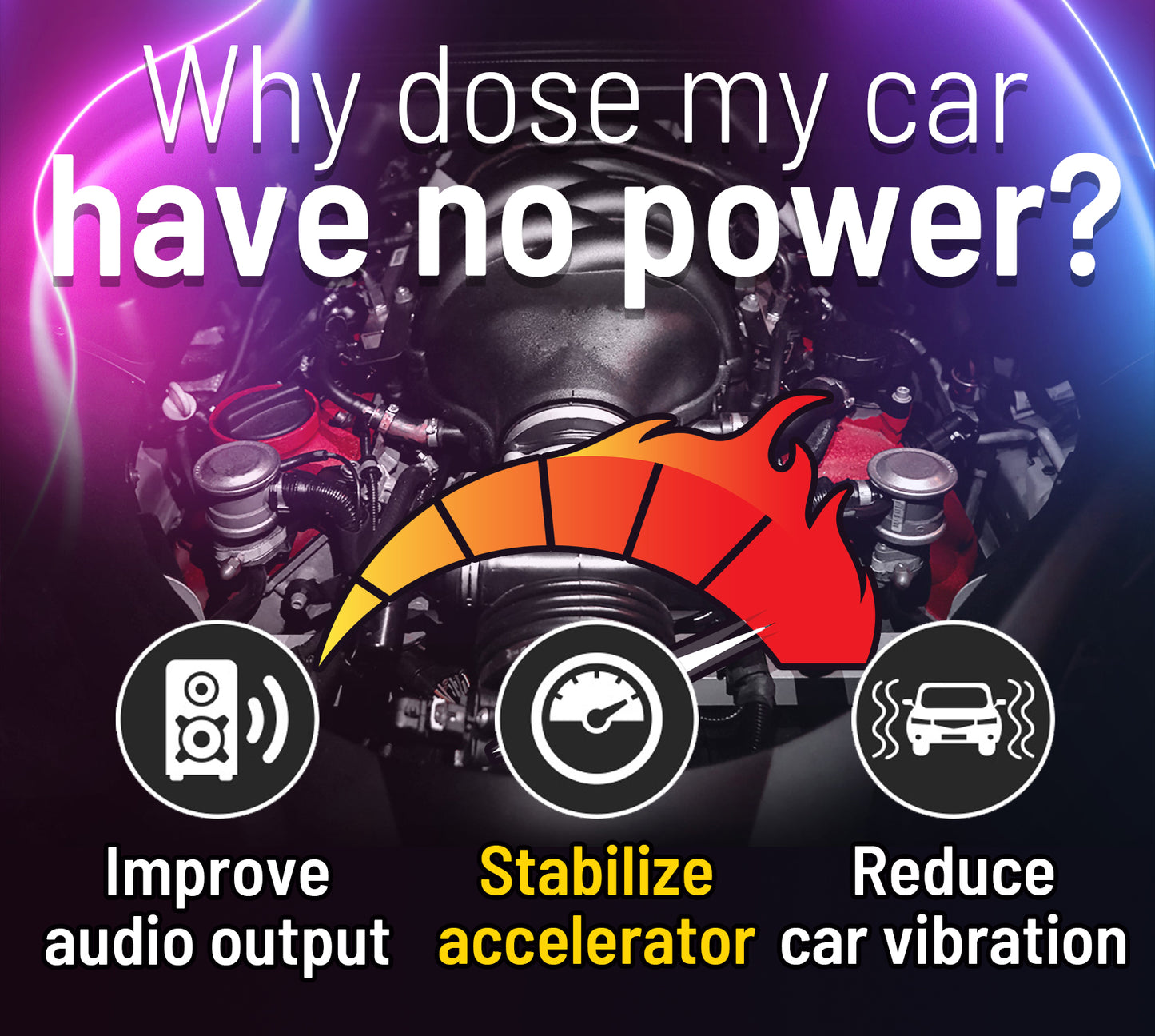 Car Super Capacitor for improves of acceleration reaction and car audio sound - Unavi Eco Power Cap
