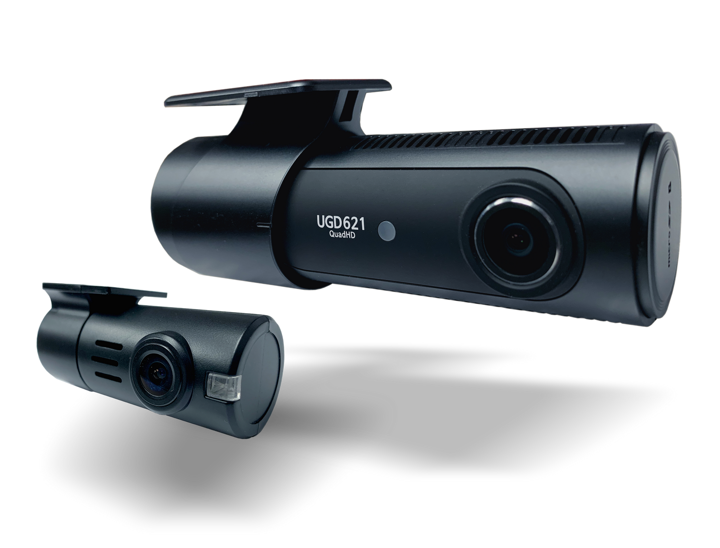 UNAVI UGD621 | 2 Channel Dash Cam | 2K QHD | Built-in Wi-Fi | GPS Compatible | 32 GB SD Card - UNAVI USA, Inc.