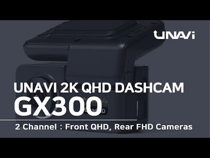 Mother's Day Sale: Unavi FineVu GX300 | 2 Channel Dash Cam | 2K QHD | GPS & WiFi built-in | 32 GB SD Card