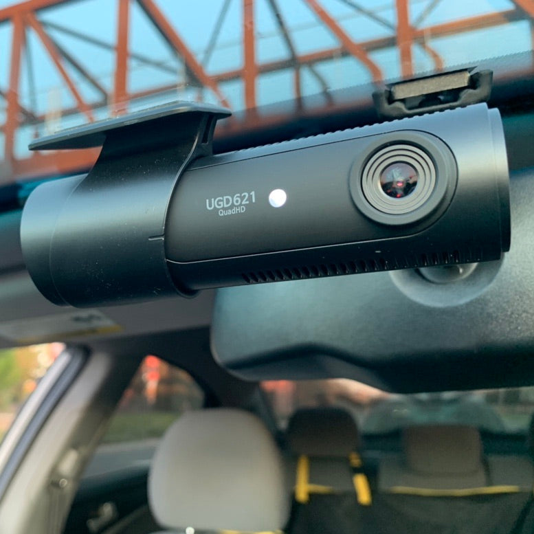 UNAVI UGD621 | 2 Channel Dash Cam | 2K QHD | Built-in Wi-Fi | GPS Compatible | 32 GB SD Card - UNAVI USA, Inc.