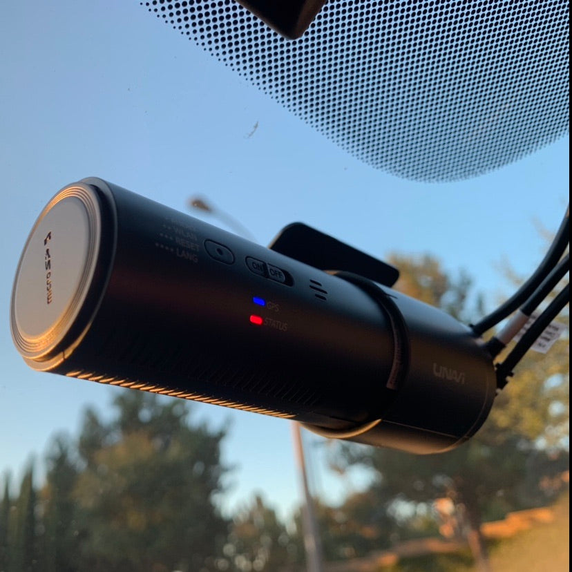 UNAVI UGD621 | 2 Channel Dash Cam | 2K QHD | Built-in Wi-Fi | GPS Compatible | 32 GB SD Card - UNAVI USA, Inc.
