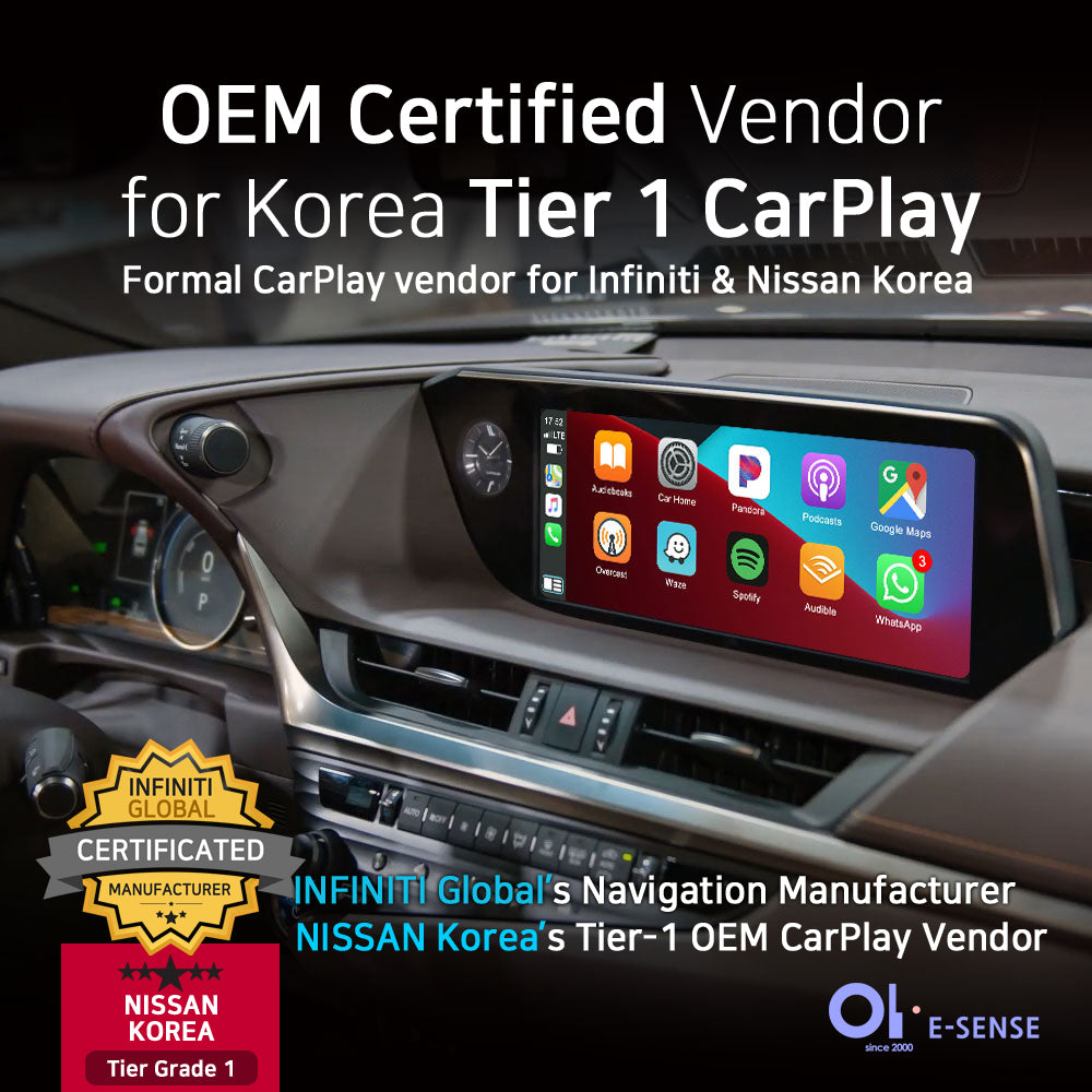 Mother's Day Sale | Apple CarPlay for 2013-2022 LEXUS ES | Wireless & Wired | CarPlay & Android Auto Upgrade Module / Adapter