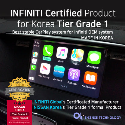 Mother's Day Sale: Apple CarPlay for INFINITI G25 G35 G37 2010-2014 (V36) | Wired & Wireless | CarPlay & Android Auto Module Update