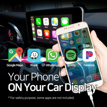 Mother's Day Sale | Apple CarPlay for 2014-2019 Mercedes Benz V Class | Wireless & Wired | CarPlay & Android Auto Upgrade Module / Adapter
