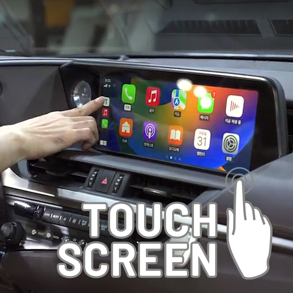 Capacitive Touch Screen Panel of Unavi CarPlay for Lexus ES 2013-2022 / ES300 / ES300h / ES350