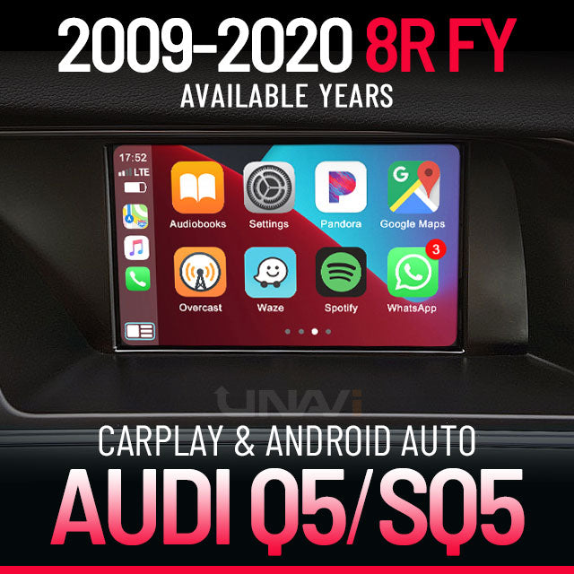 Audi A3 CarPlay Android Auto Retrofit provided by Unavi
