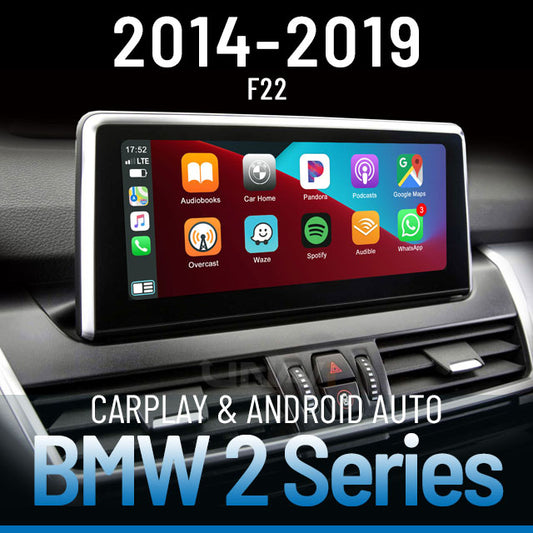 BMW 2 Series CarPlay Android Auto Retrofit Installation by Unavi