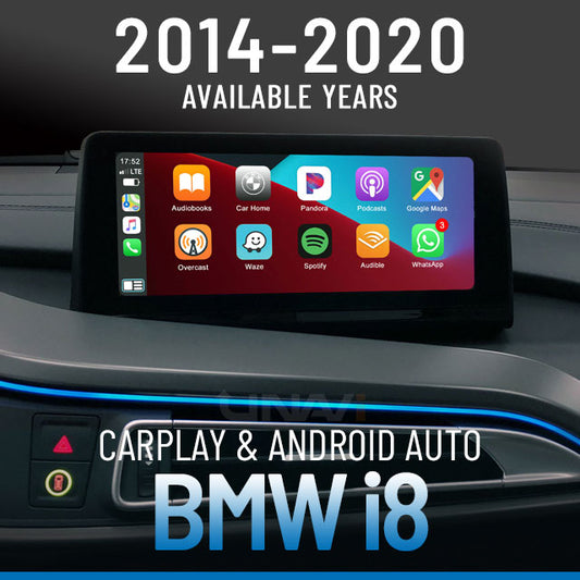 BMW i8 CarPlay Android Auto Retrofit Installation by Unavi