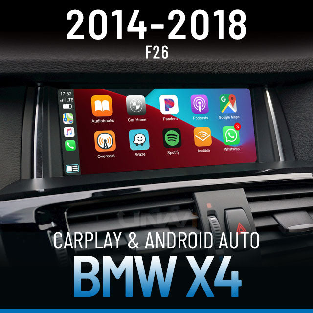 BMW X4 CarPlay Android Auto Retrofit Installation by Unavi