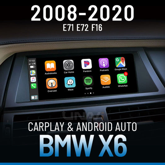 BMW X6 CarPlay Android Auto Retrofit Installation by Unavi