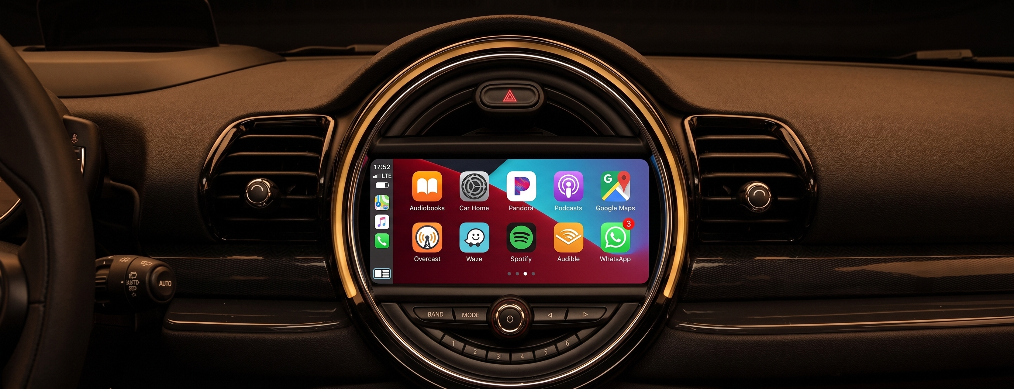 Factory-Fit Screen with CarPlay & Android Auto