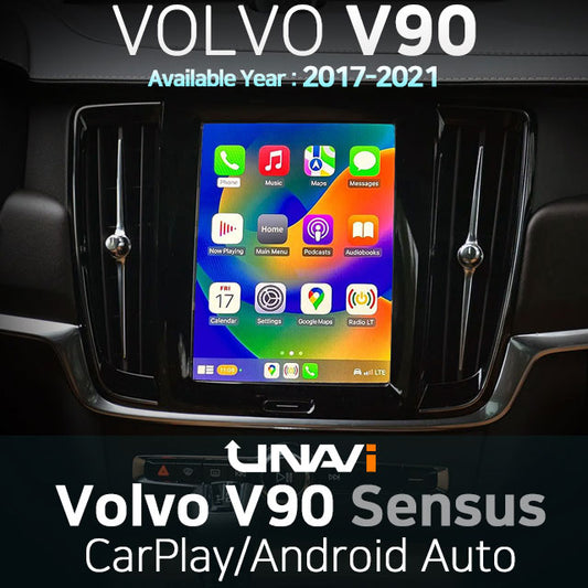 Memorial Day Sale: Apple CarPlay for 2017-2021 Volvo V90 | Wireless & Wired | CarPlay & Android Auto Upgrade Module / Adapter