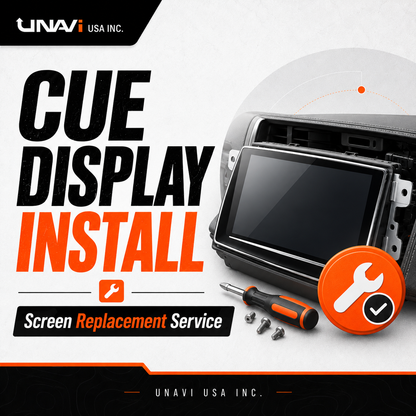 Professional Installation: Cadillac CUE® Display Replacement (Tustin, CA) - UNAVI USA, Inc.