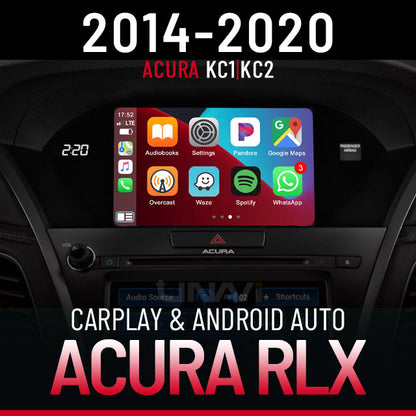 [Sale] Apple CarPlay for 2014-2020 Acura RLX | Wireless & Wired | CarPlay & Android Auto Upgrade Module / Adapter