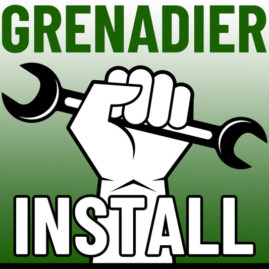 INEOS Grenadier Installation Service (360 Camera, Digital Mirror, Folding Mirrors, Backup Alarm)