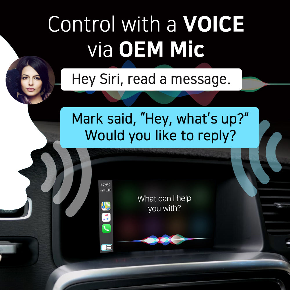 Sale] Apple CarPlay for 2016-2023 Volvo XC90 | Wireless & Wired