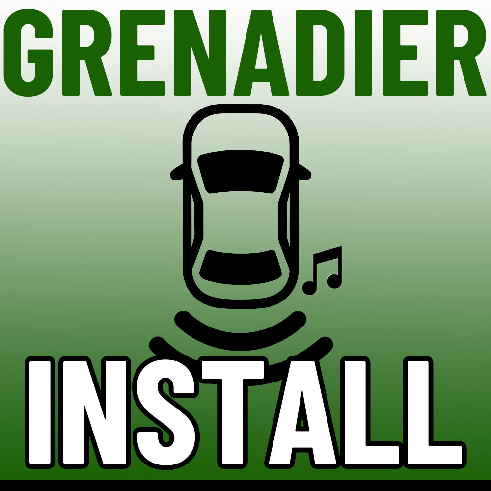 INEOS Grenadier Installation Service (360 Camera, Digital Mirror, Folding Mirrors, Backup Alarm)