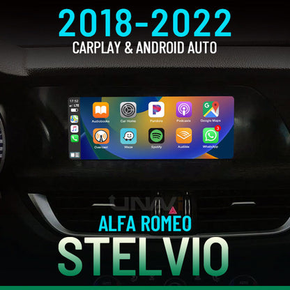 [Sale] Apple CarPlay for 2018-2022 Alfa Romeo Stelvio | Wireless & Wired | CarPlay & Android Auto Upgrade Module / Adapter