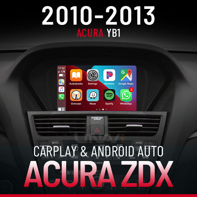 Halloween Sale: Apple CarPlay for 2010-2013 Acura ZDX | Wireless & Wired | CarPlay & Android Auto Upgrade Module / Adapter