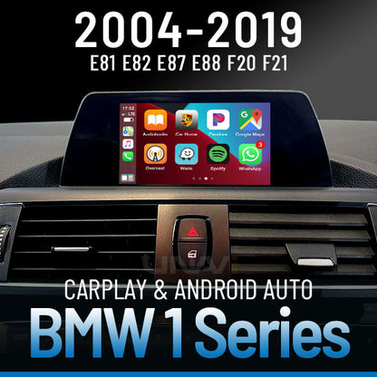 Black Friday Sale | Apple CarPlay for 2004~2019 BMW 1 Series | Wireless & Wired | CarPlay & Android Auto Upgrade Module / Adapter