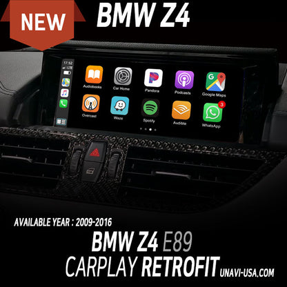 Mother's Day Sale | Apple CarPlay for 2009-2016 BMW Z4 | Wireless & Wired | CarPlay & Android Auto Upgrade Module / Adapter