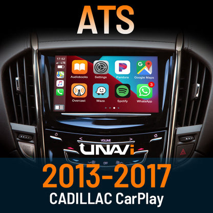 Mother's Day Sale | Apple CarPlay for 2013-2017 Cadillac ATS | Wireless & Wired | CarPlay & Android Auto Upgrade Module / Adapter