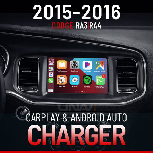 OEM-Style Apple CarPlay & Android Auto Retrofit for Dodge Charger (2015-2016) - UNAVI USA, Inc.