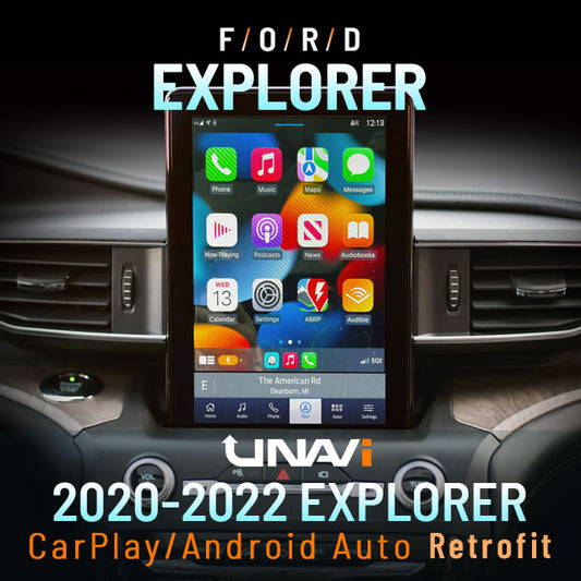 Apple CarPlay for 2020-2022 Ford Explorer | Wireless & Wired | CarPlay & Android Auto Upgrade Module / Adapter