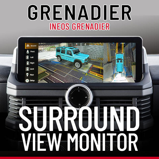Ineos Grenadier Surround View Monitor - AVM (Around View Monitor) 360° Cameras - UNAVI USA, Inc.