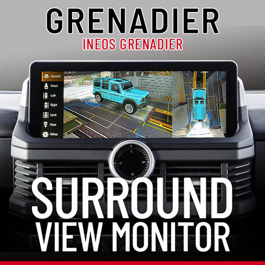 Ineos Grenadier Surround View Monitor